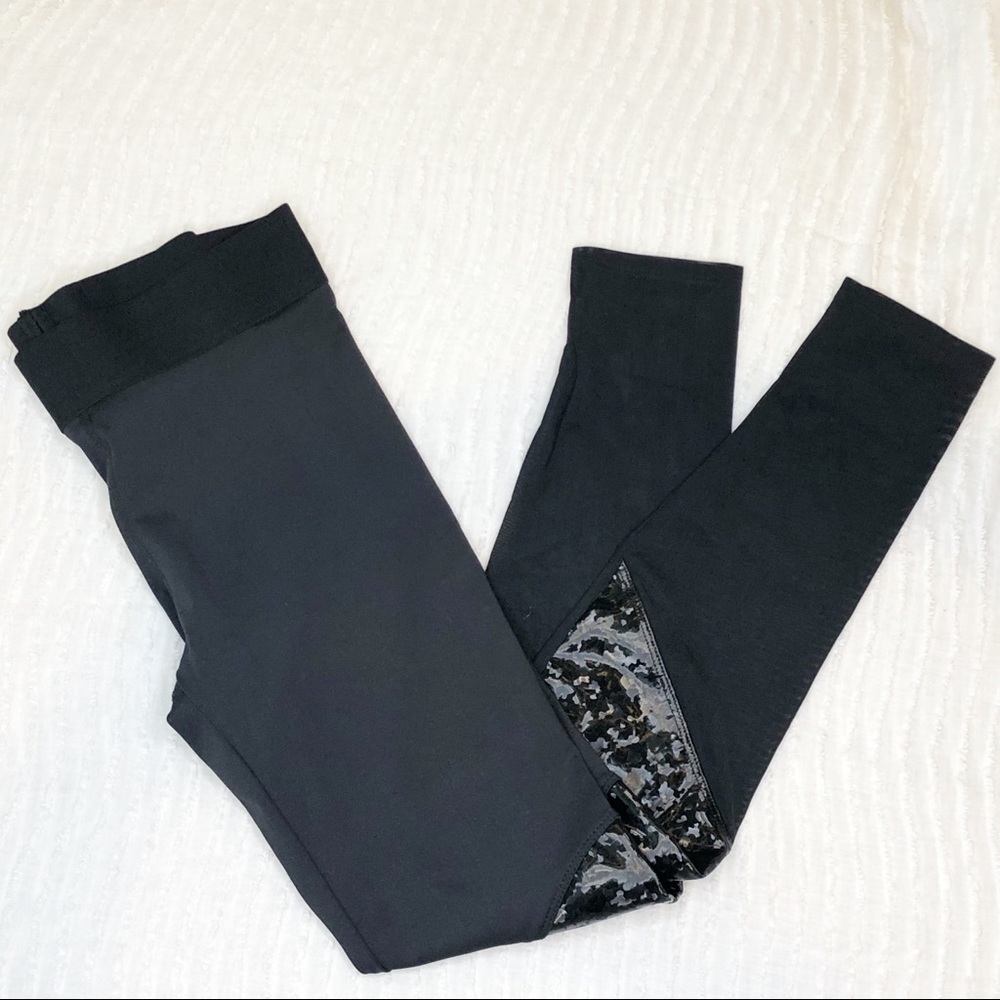 Heroine Sport Black Mesh Leggings Workout Small - Picture 3 of 10